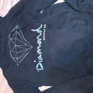 Navy Blue Diamond Supply Co. Hoodie